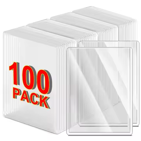 50-1PACK Kpop Idol Photocard Sleeve Card Collect Holders 35PT Anti-scratch Gaming Trading Card Colle