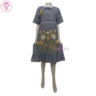 KATUN YUMI Daster Embroidered Malangan Japanese Cotton Tokai Motif CombHONEY D53AJB251M, D53BJB251P,