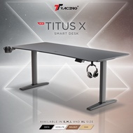 TTRacing Titus X Smart Desk Ergonomic Standing Desk Electric Height Adjustable PC Gaming Desk Table