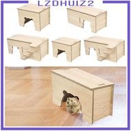 [Lzdhuiz2] Hamster Supplies with Window Hideaway Hamster Hideout Habitat for