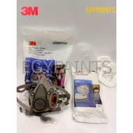 3M MASK 6200 Half Facepiece Reusable Respirator