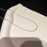 Jingfu Jewelry Silver Building PT950 White Gold Necklace Dancing Chain Modeling Ai