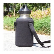 [SG FREE ] 2000ml Travel Stainless Steel Tea Water Bottle Carrier Insulated Bag Holder