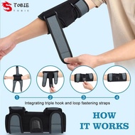 TOBIE Elastic Elbow Pad, Anti-collision Adjustable Adjustable Elbow Support, Compression Elbow Pad S
