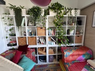 IKEA White Kallax Cube Storage