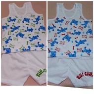 2 pcs / Pairs Baby Boy Clothes ( 0-9 Months ) Cotton