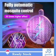 NEW Mosquito Killer Racket USB Rechargable Swatter Mosquito Swapper Lamp