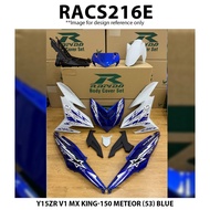 Rapido Cover Set Assembly Y15ZR V1 V2 Blue Meteor Ysuku Accessories Motor Y15 Coverset Y15ZR