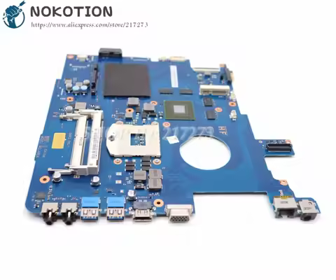 NOKOTION For Samsung NP550 NP550P5C Laptop Motherboard GT650M 2G GPU BA92-09094A BA92-09094B BA41-01