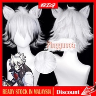 Zenless Zone Zero Von Lycaon Cosplay Wig 30cm Short Heat Resistant Synthetic Hair