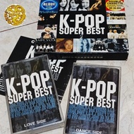 2 KASET K-POP SUPER BEST DANCE SIDE & LOVE SIDE - BOA - SHINHWA BABY V.O.X FLYTOTHESKY BROWN EYES LE