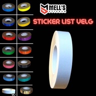 sticker list velg sticker motor stiker velg ban 1 cm 5 m reflektif variasi motor beat Mio sporty Var