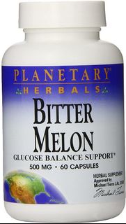 Planetary Herbals Bitter Melon苦瓜素500亳克, 60粒
