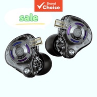 KZ Gale Earphones HiFi Gaming In-Ear Headphones Wired IEM Earbuds Dual Headsets Condenser With Mic D