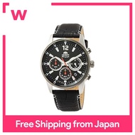 ORIENT Watch quartz chronograph made in Japan RN-KV0004B men's black