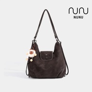 NUNU Matte Ashley Bag - Women Fashion Crossbody & Shoulder Backpack Multiple Bag PU Leather Free Key