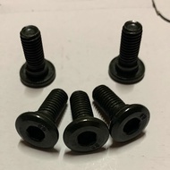 Ori yteq Kawasaki AR80 Front Disc Screw Green 5Pcs Ori YTEQ