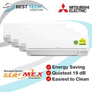 MITSUBISHI ELECTRIC STARMEX MXY4H33VG/MSXYFP10VG x3 + MSXYFP18VG INVERTER SYS 4 AIRCON