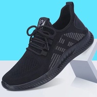 Casual Cloth Shoes Men's Home Lightweight Soft-Soled Walking Shoes