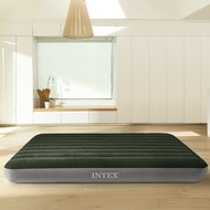Intex64106 Flocking PVC Thickened Single Double Air Mattress Thickened Household Outdoor Camping Air