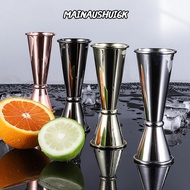 MAINAUSHUI6K 1oz 1.5oz Double Cocktail Jigger Dual Design Drink   Stainless Steel