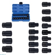 beste Strength Complete 17  E Type Socket Wrench Head Sleeve Set E5 to E24
