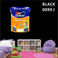 BLACK 0099 J ( 5L ) ICI DULUX EASY CLEAN / EASYCLEAN INTERIOR PAINT