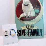 【SPY×FAMILY】主題款—邦德&企鵝玩偶 原創設計 軟陶耳環/耳夾