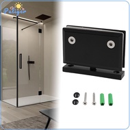Duty Shower Glass Door Hinge 25 Degree Auto Close Hardware Easy Installation Top and Bottom Mount De
