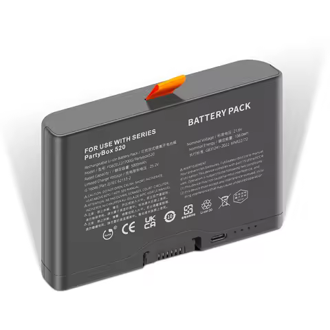 Replacement Battery for JBL PartyBox 520/720 & Boombox 4 | 5000mAh 21.6V | Model FG6CELL21700G