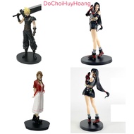 Aerith Cloud Strife Tifa FF7 Character Statue Model 21-22cm