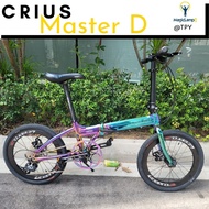 Ready Stock - Crius Master D - 9 Speed Shimano Sora Hollow Tech 10.5KG Light Weight Litepro S42 High