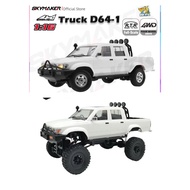 Wpl D64-1 TOYOTA Hilux double cabin WPL C64-1 high suspension rc car rc crawler full propo 2.4ghz 4W
