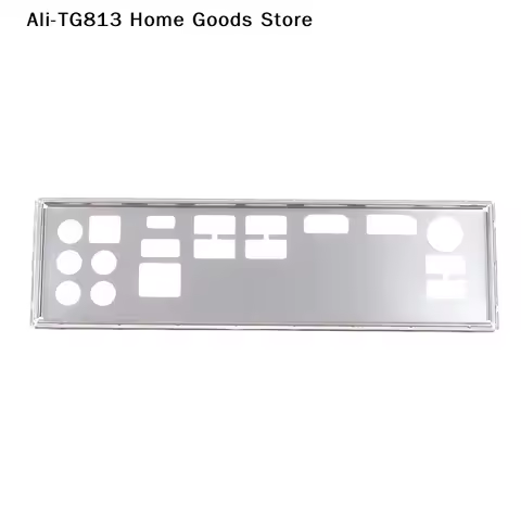 [TG813]IO I/O Shield Back Plate Stainless Steel Back Plate Blende Bracket For B450M Steel Legend, B4