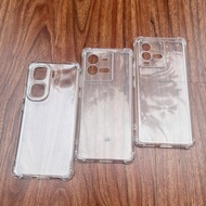 Vivo IQOO 10 5G, IQOO 10 Pro 5G, IQOO Neo 10 5G transparent silicone and 4-corner shockproof case