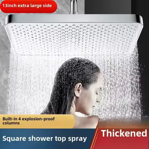 13 "square shower head, top shower head