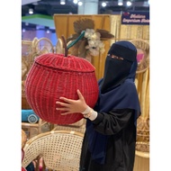 Buah epal Rotan Penyimpanan