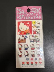 90年代Hello Kitty 刮刮貼紙