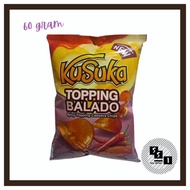 Kusuka keripik Singkong Lapis Saos Balado Kecil / Glazed Cassava 60grm