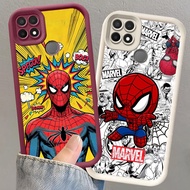 N-9 Spider-man Silicone Case for Realme C21Y C20 C20A C21 C25S C25Y C25 C12 C15
