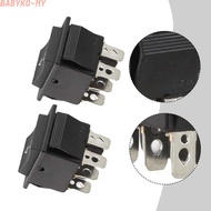 Babyko>>Momentary Rocker Switch-2-Pack DPDT Double Pole Double Throw 20 Amp 6/PINBrand New