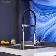 59A Fine Copper Three-in-One Faucet Kitchen Wash Basin Hot and Cold Island Table Three-Purpose Water