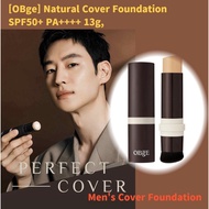 [OBge] Natural Cover Foundation SPF50+ PA++++ 13g(S416), Men Cover Foundation, men foundation