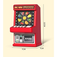 < Winnie Toys > Slot Machine Toy Golden Casino Fruit Lottery 777 Mazai Taiwan Vending 13-1107 Safety