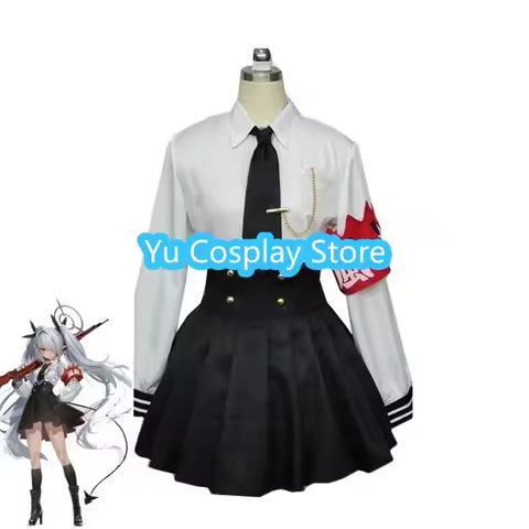 Yu-Cosplay Game Blue Archive Siromi Iori Cosplay Costume Women Sailor Dress Halloween Party JK Suit 