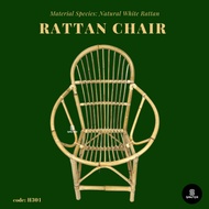 H301. Natural Rattan Chair