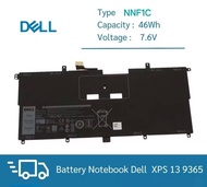 Dell Battery Notebook แบตเตอรี่ Dell XPS 13 9365 2-in-1 Series NNF1C ของแท้ รับประกัน 1 ปี ส่งเร็ว ส