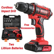 Wireless hammer drill Japanese process high-power hand drill 36V/48V/68V brushless hand drill Lithiu