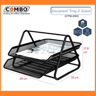 Rak besi 2 Susun / File Document Tray 2 Layer / Document Tray Besi / Rak File Dokumen