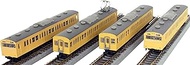 Rokuhan T022-13 Z Gauge National Railway 103 Series, Canary, High Driving Stand, 4 Car Basic Set, Ra